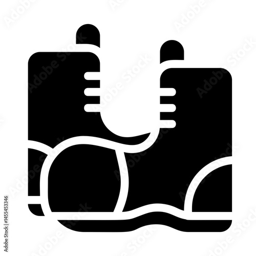 Carnival Shoes Solid Icon