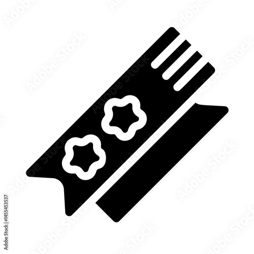 Shiny Sash Solid Icon