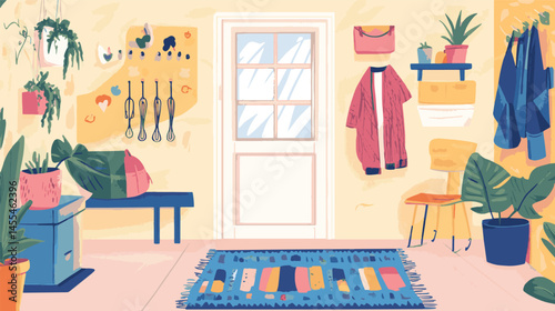 colorful clothes shop
