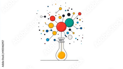 Abstract Representation of Machine Learning Concepts in Minimalism Style