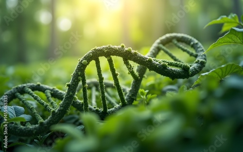 The synthesis of genetic engineering and biotechnology offers a transformative pathway for sustainable agricultural practices. High quality photo