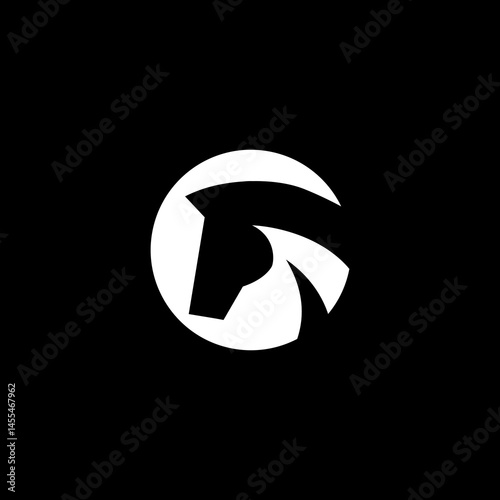 letter G horse logo