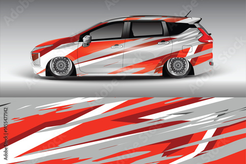 Stylishly Modified Car with Dynamic Graphics Design (1)