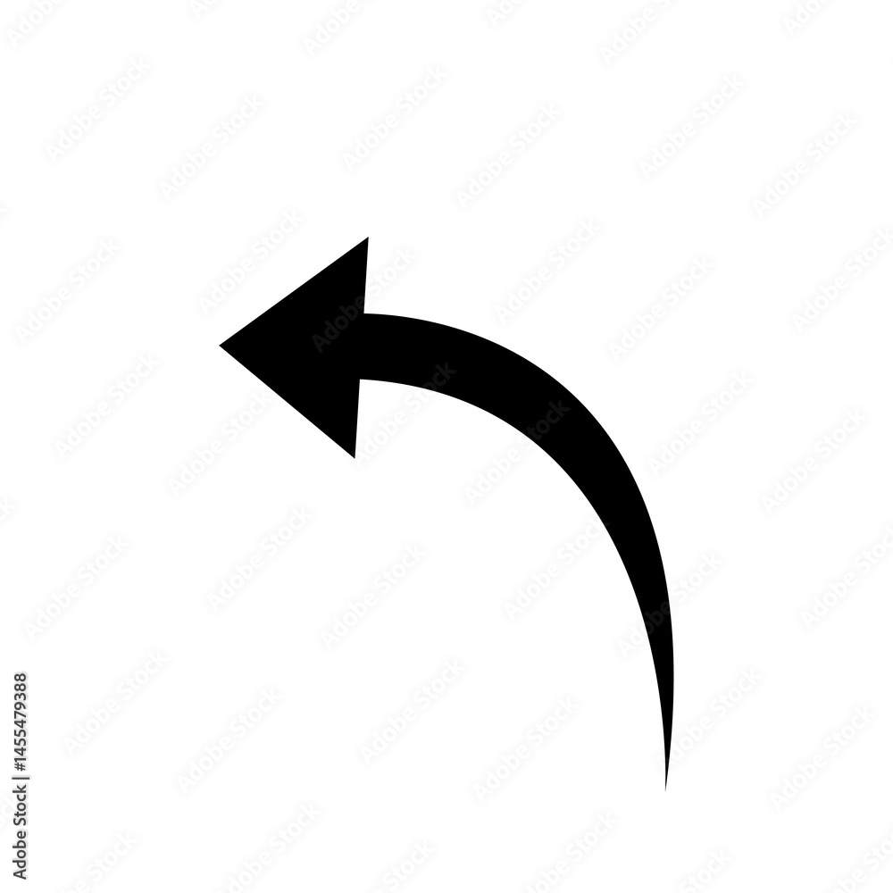 curved arrow icon curved arrow icon