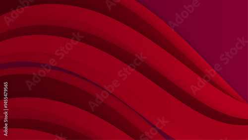 Abstract background with red curved lines, suitable for vibrant designs or artistic projects needing energetic elements. Great for modern visuals.