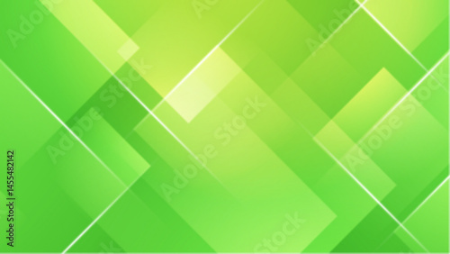 Overlapping green and yellow squares with white lines. Geometric patterns ideal for backgrounds, abstract designs, or modern digital projects.
