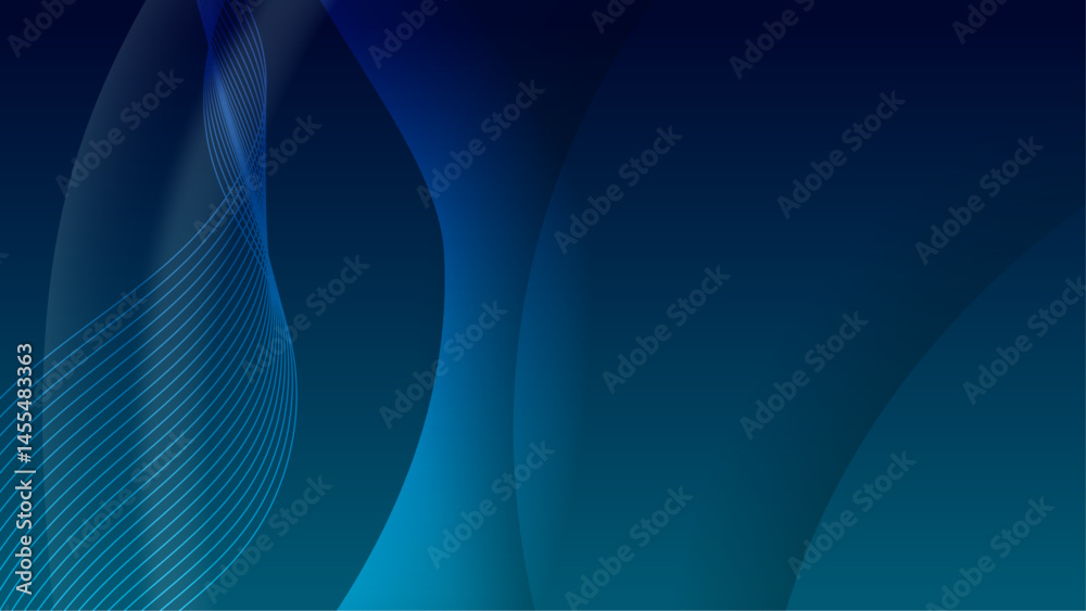 Abstract blue background with curved lines suitable for digital design projects, web graphics, presentations, banners, and artistic creations. Abstract blue background with curved lines suitable for digital design projects, web graphics, presentations, banners, and artistic creations.