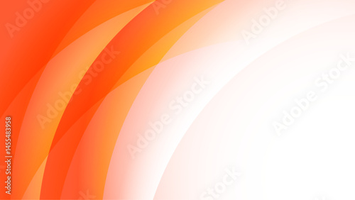 White and orange abstract background. Suitable for designs needing colorful and modern backdrop for websites, banners, social media or presentations.