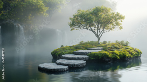 tree in the water