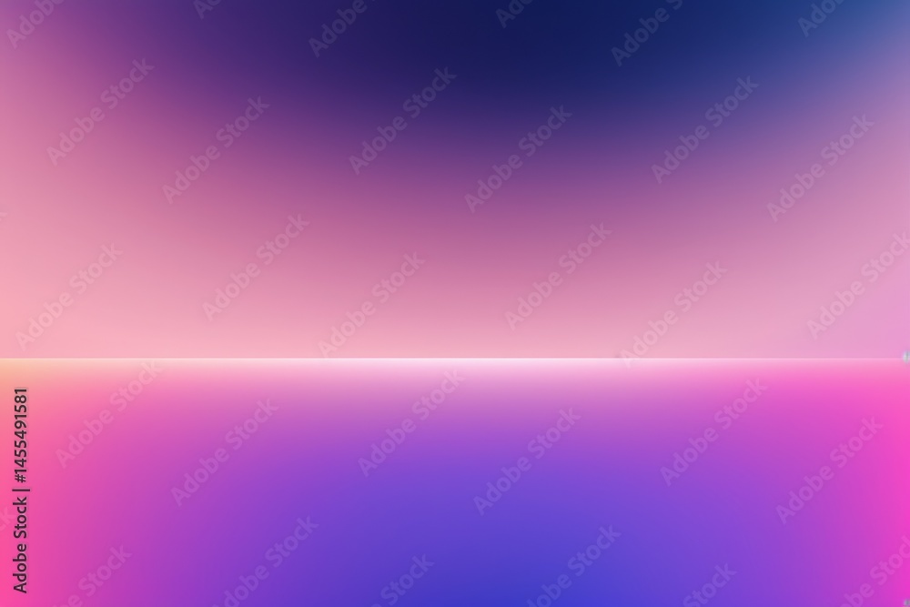 Fototapeta premium A serene abstract background presents a gradient transition from a deep indigo through soft purples