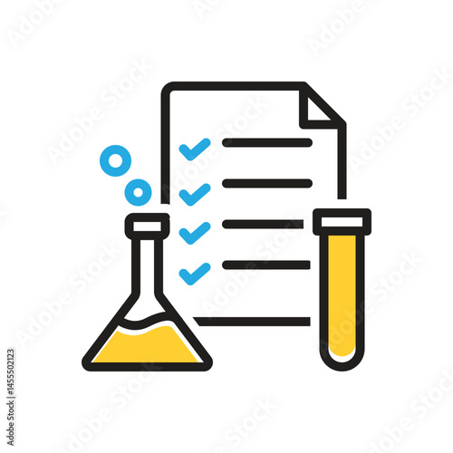 Multi color icon for testing