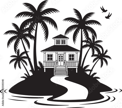 Beach Day Summer Vibes Silhouette

Sunset at the Seaside Vector Scene

Summer Fun with Friends Silhouette

Palm Trees and Sunlight Illustration

Hot Summer Adventure Silhouette Art