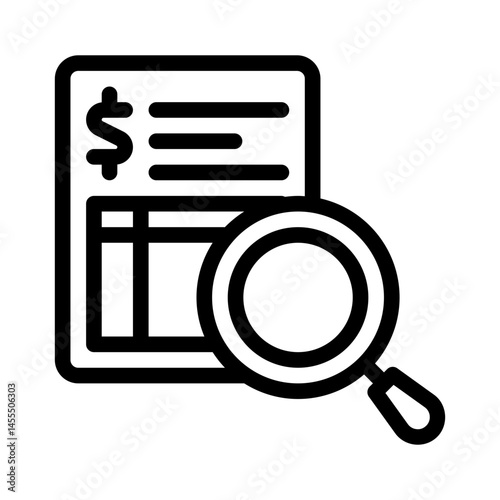 audit line icon