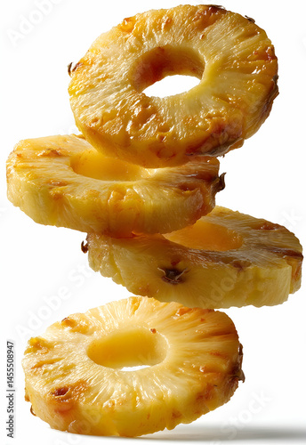 Pinneaple In Isolated White