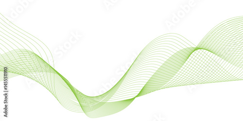 Abstract wave design with flowing lines with soft and pastel colors, modern abstract dynamic Futuristic technology and sound wave pattern, modern background with wavy lines and particles.