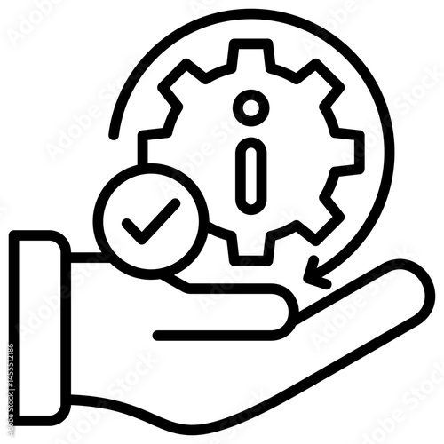 Information Processing Icon