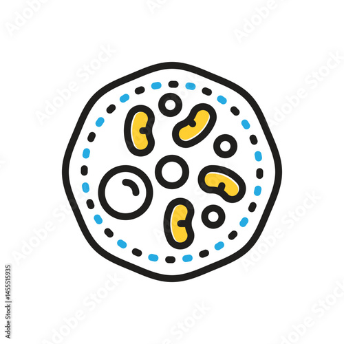 Multi color icon for cell