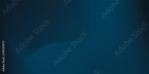 Elegant dark blue to light blue and green gradient background illustration, ideal for sophisticated visual designs and stylish layouts, blending smoothly from deep to soft blue hues. Vector Design
