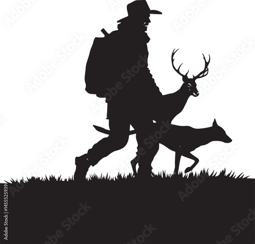 Vintage Hunting Vector Bundle 