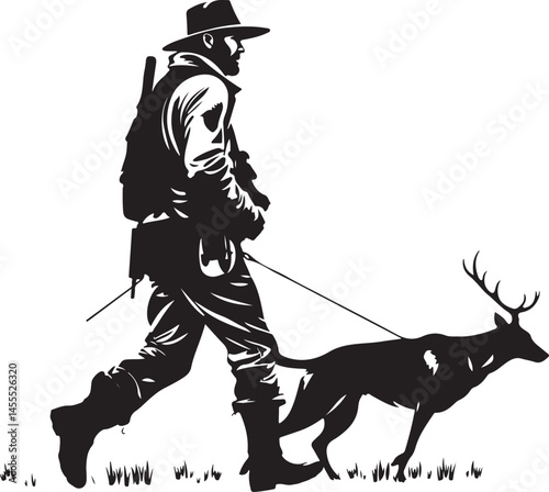 Vintage Hunting Vector Bundle 