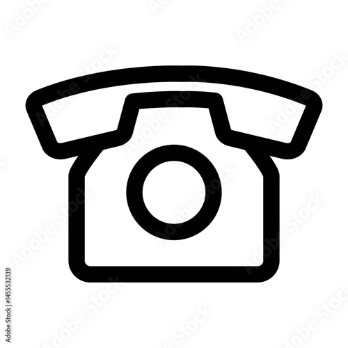 Vintage phone icon
