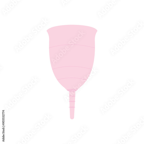 menstrual cup icon. vector illustration