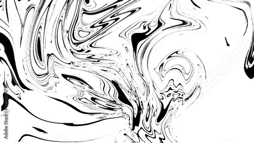 Black Marble ink texture acrylic painted waves texture background. pattern can used for wallpaper or skin wall tile luxurious. 