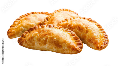 Empanadas (Latin America) isolated in White background ,Transparent Background ,Food image