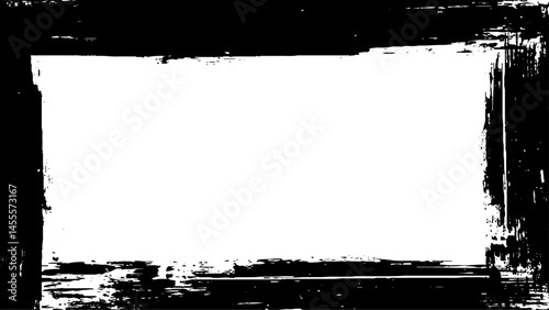 Abstract grunge frames. Grunge backgrounds. Vector