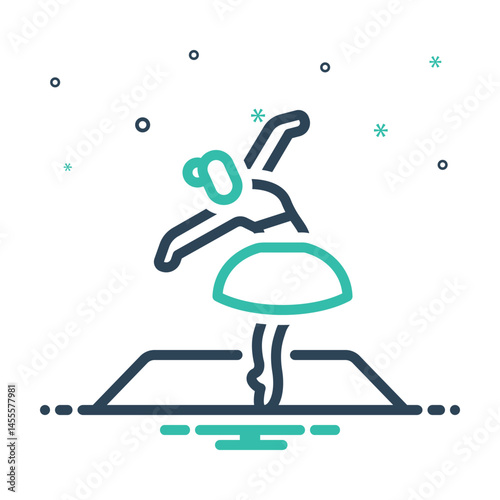 Mix icon for dance
