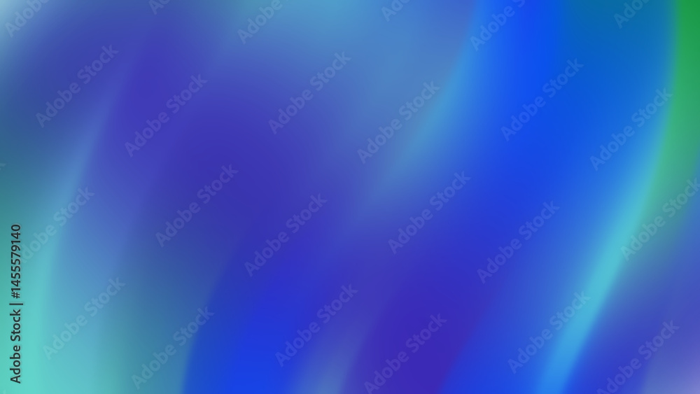 Fototapeta premium Abstract Blue Green Gradient Background