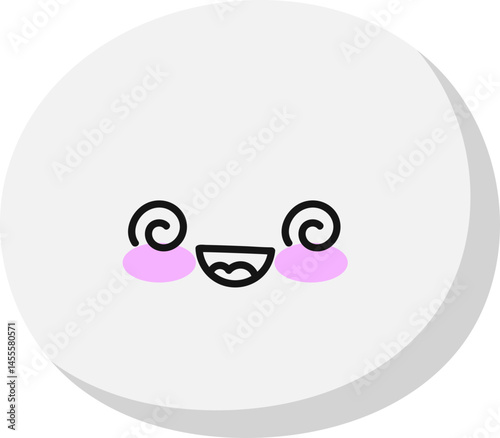 Cute Kawaii Mochi Character Collection Element