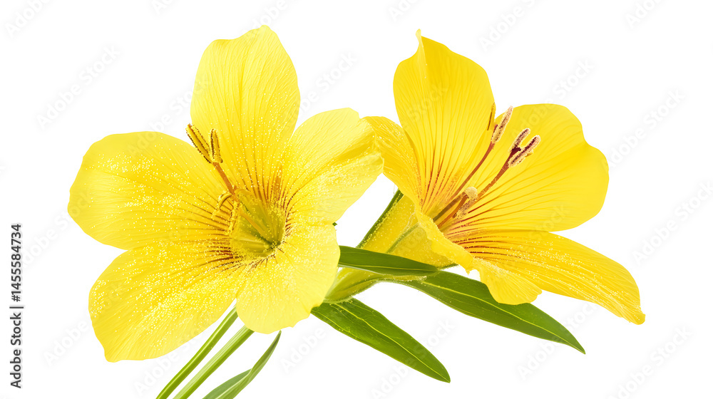 Fototapeta premium Oenothera Speciosa with Specks of Pollen