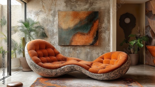 living room with fireplace