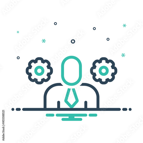 Mix icon for administrating