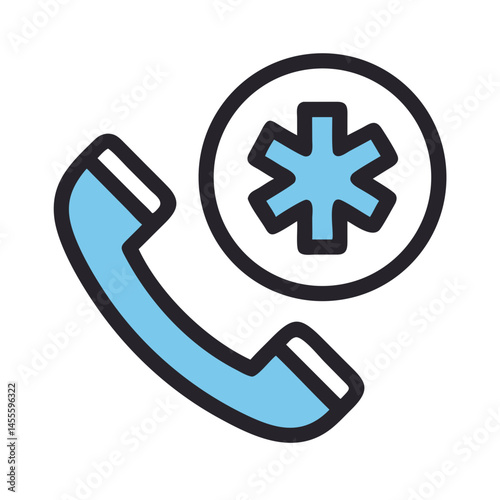 Emergency Medical Help Icon Design