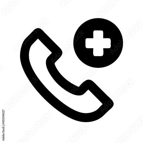 Emergency Medical Help Icon Design