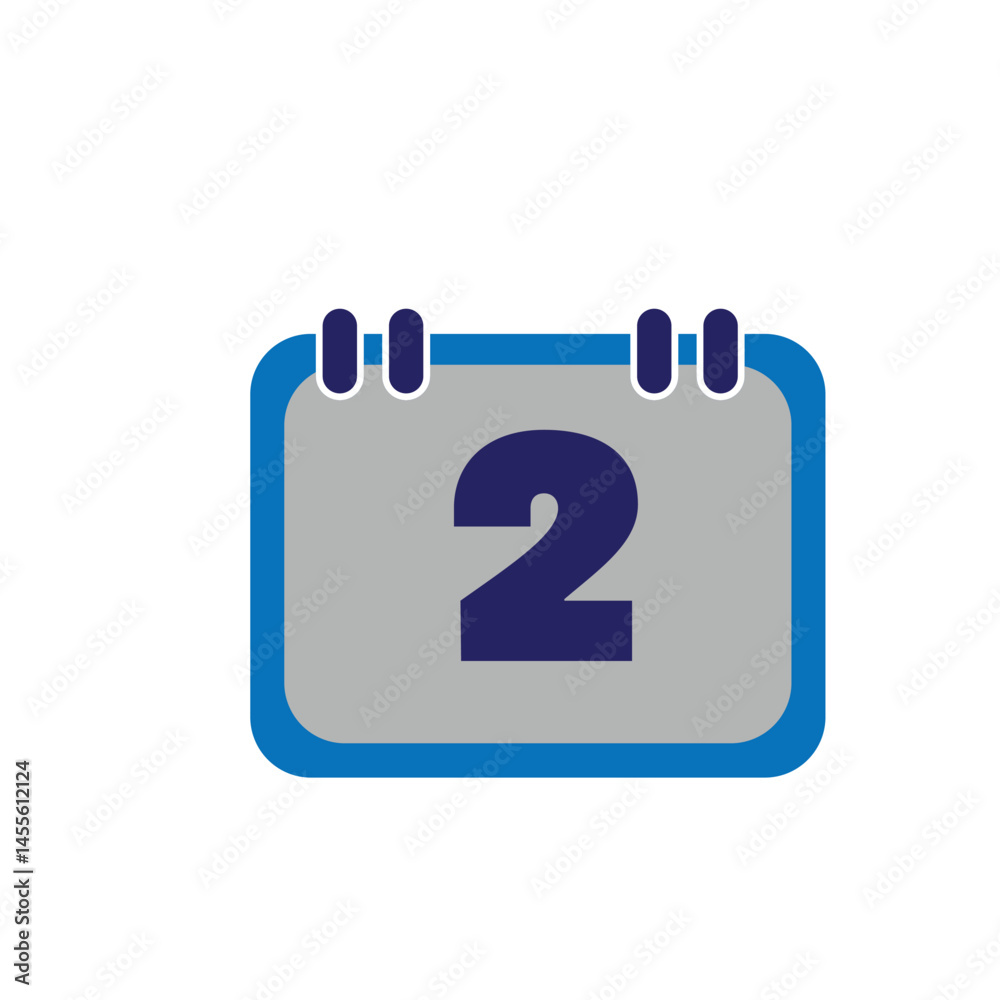 calendar logo icon illustration flat calendar logo icon illustration flat
