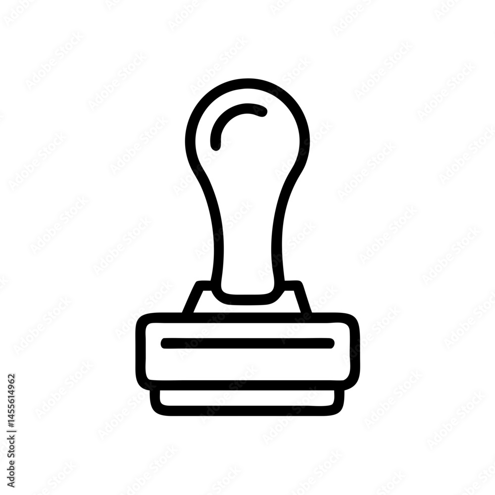 Official Voting Stamp Icon Design Official Voting Stamp Icon Design
