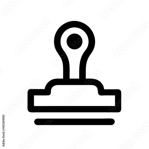 Official Voting Stamp Icon Design