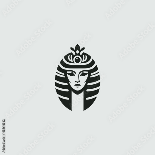 Queen cleopatra logo