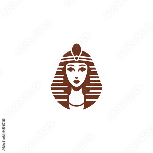 Queen cleopatra logo