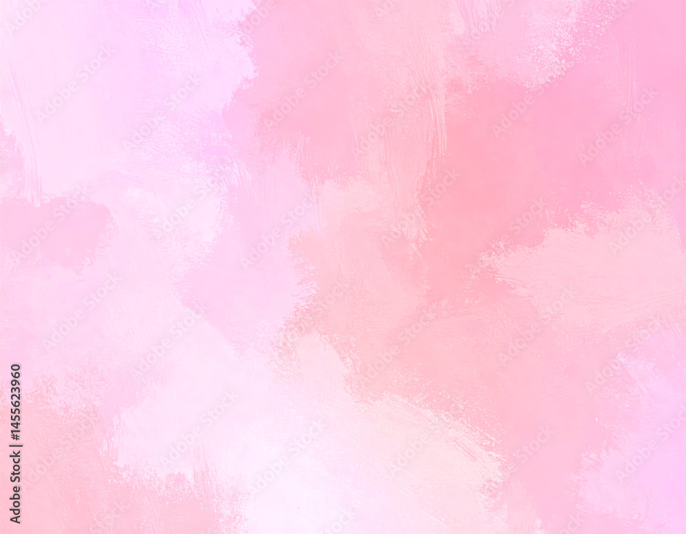 Fototapeta premium abstrack background wall painted pink brush 