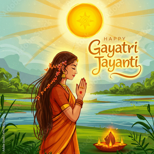 Happy Gayatri Jayanti Celeb...
