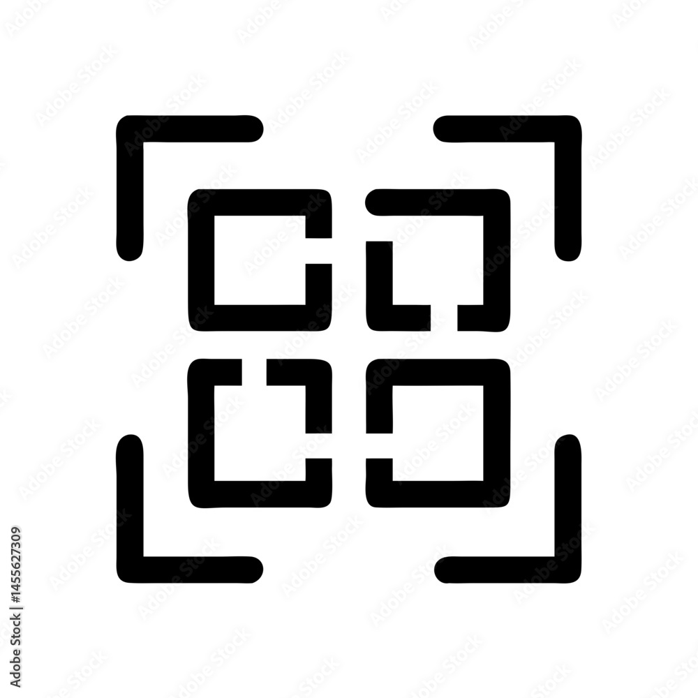QR Code Scan Icon Design QR Code Scan Icon Design