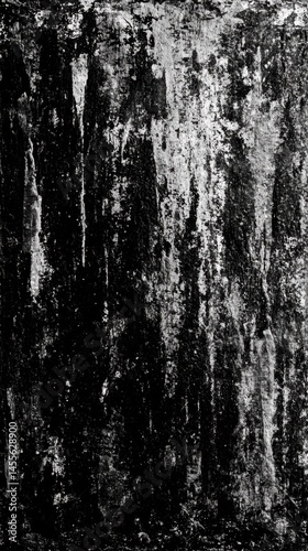 Wallpaper Mural Abstract Texture in Black and White Showing Weathered Surface and Old Wall with Grunge Details Torontodigital.ca