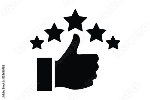 Set of customer review icons. Star rating icons for feedback and reviews. Rating symbol reward rating mark icons. Vector illustrator
