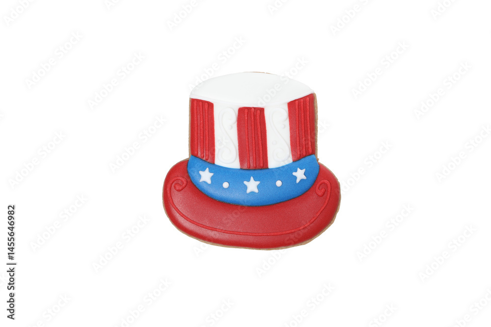 PNG,Cookies in the shape of a hat, isolated on white background