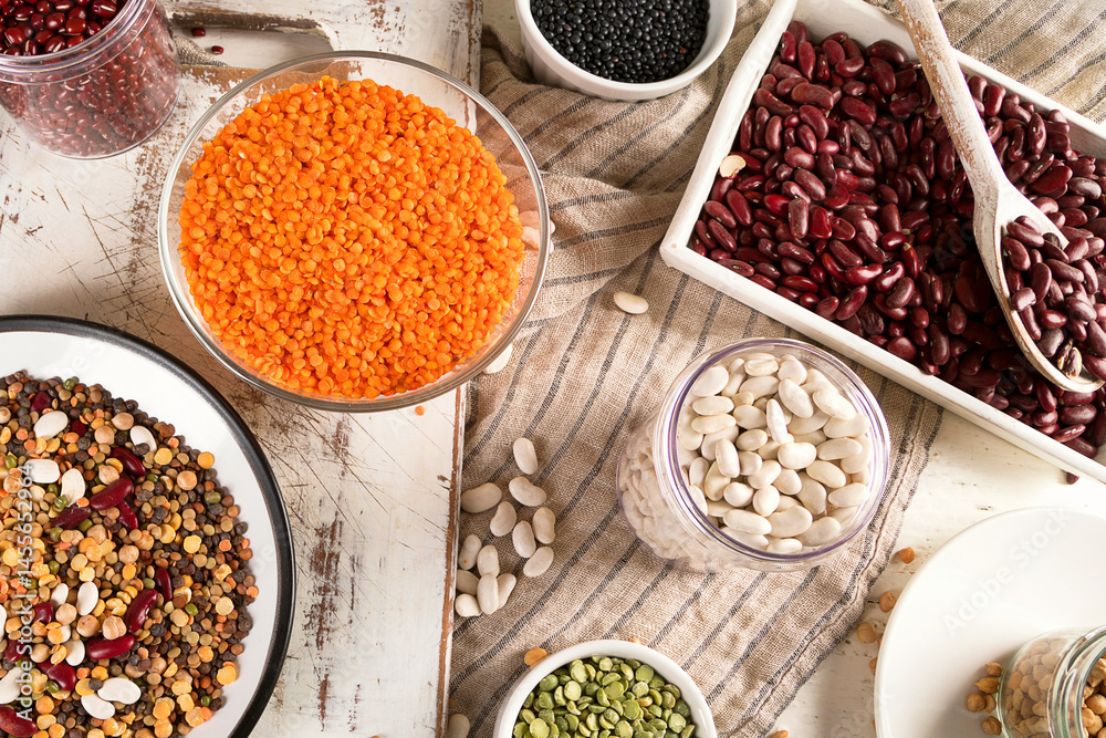 Different kind of legumes. Different kind of legumes.