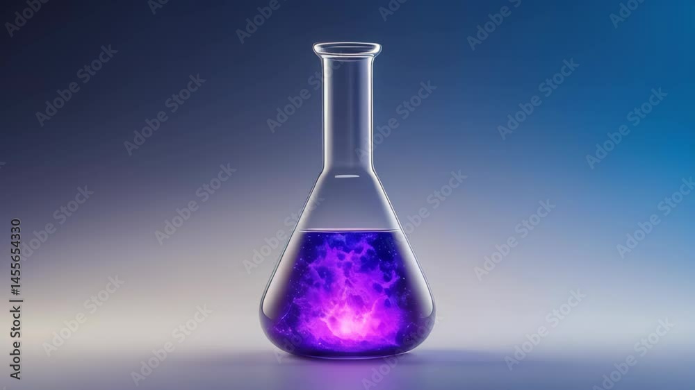 video of Chemical purple substance video of Chemical purple substance